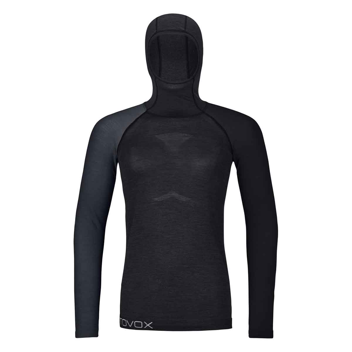 Ortovox 120 Comp Light Hoody Women's in Black Raven